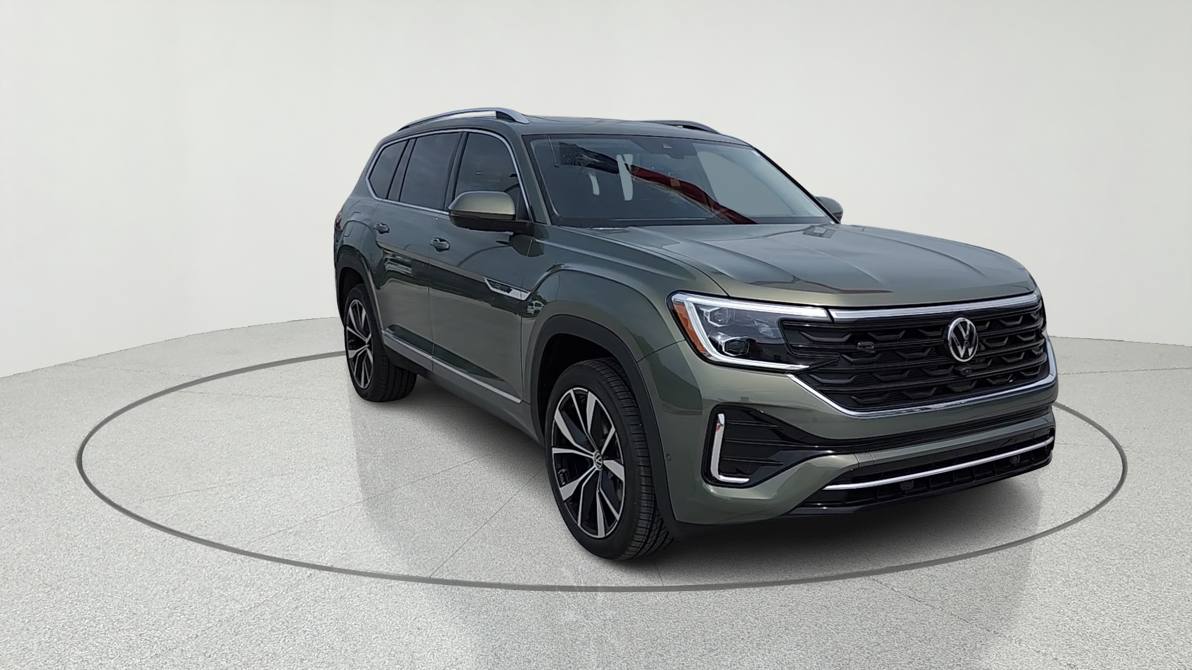 New Avocado Green Pearl 2026 Volkswagen Atlas 2.0T SEL Premium R