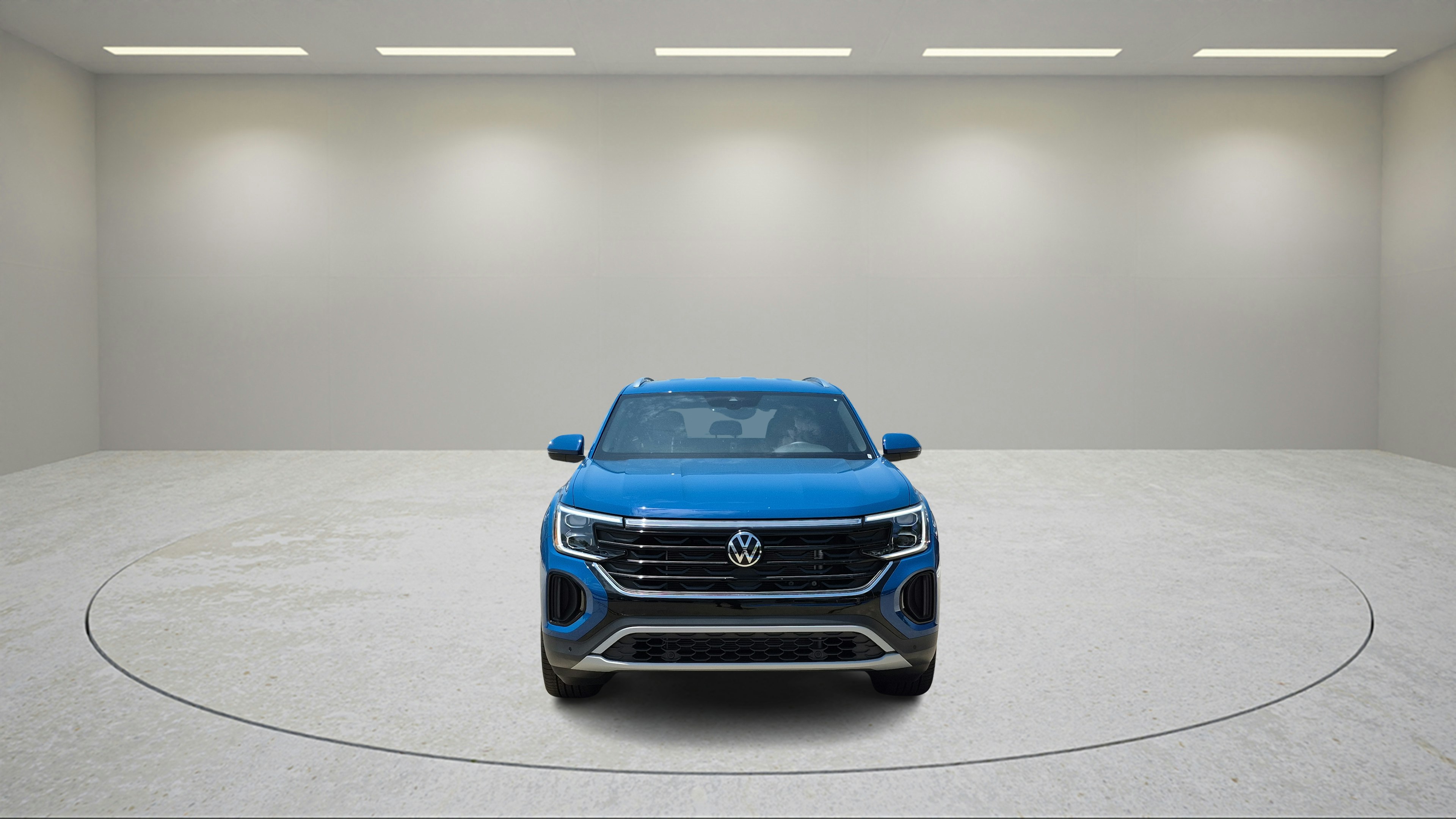 New Blue 2025 Volkswagen Atlas Cross Sport 2.0T SE w/Technology