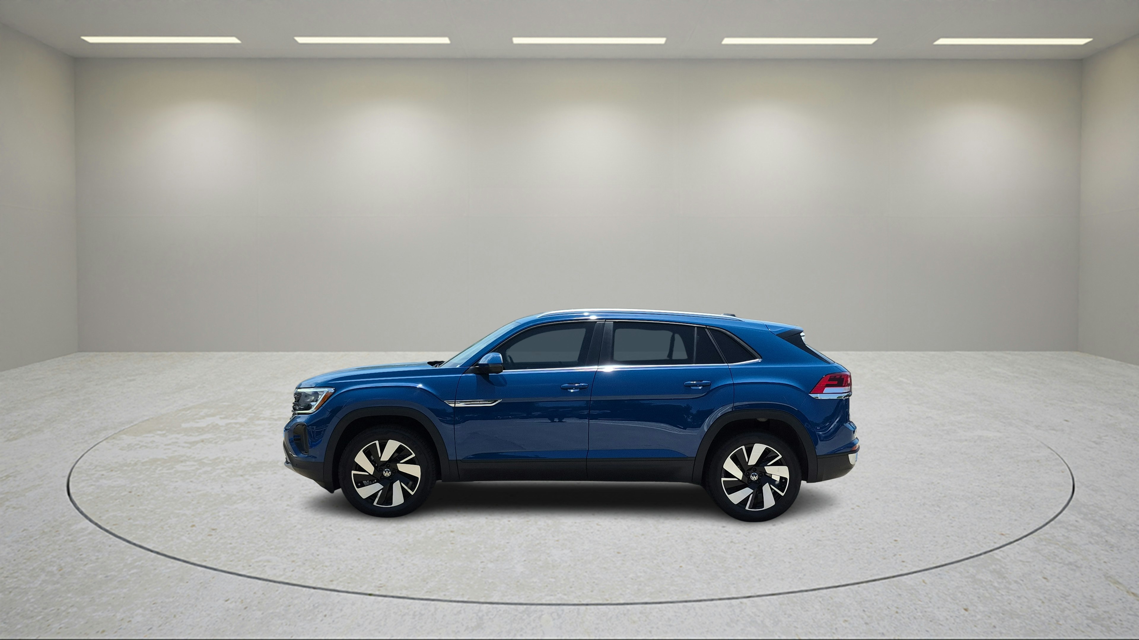 New Blue 2025 Volkswagen Atlas Cross Sport 2.0T SE w/Technology