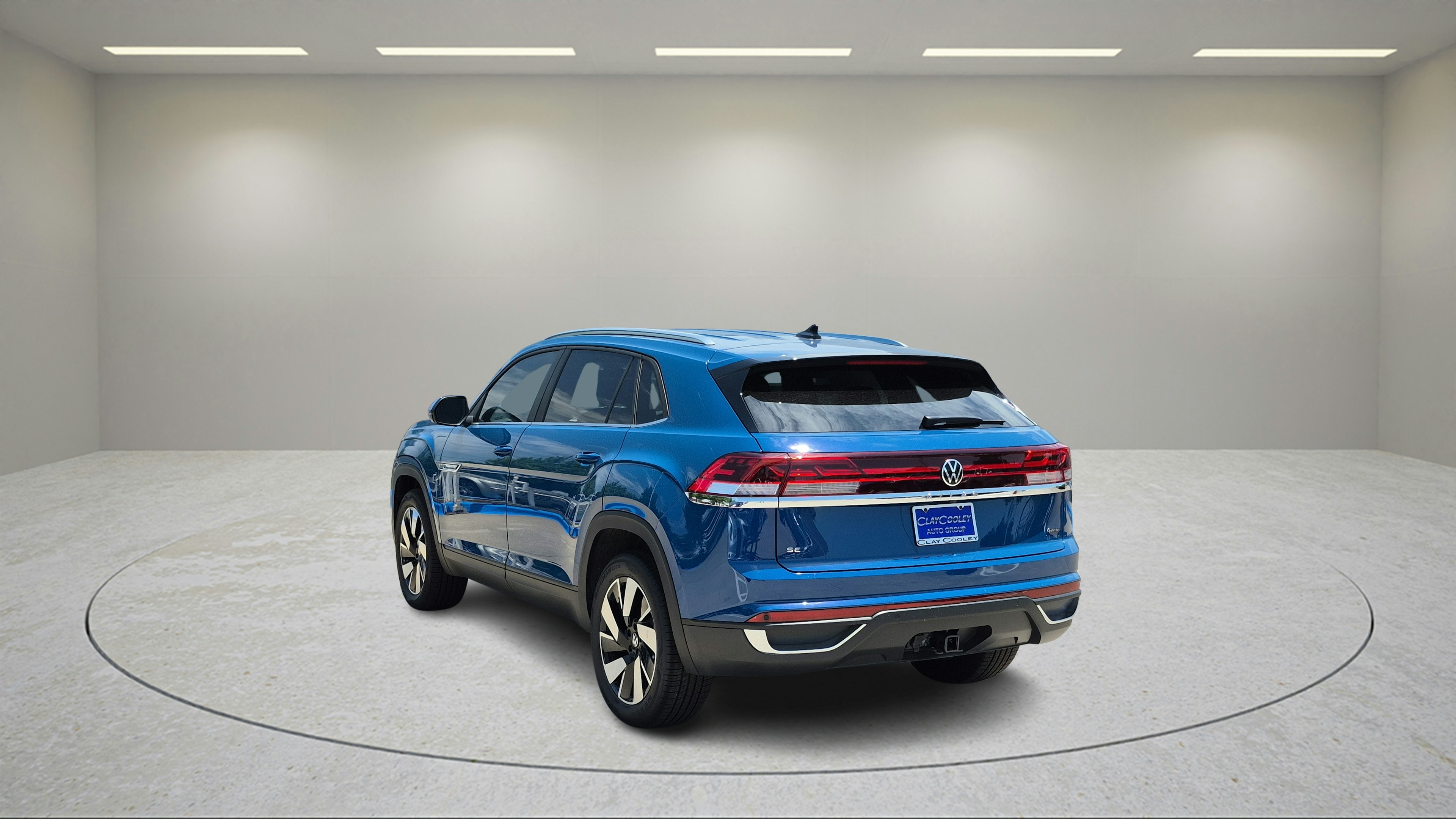 New Blue 2025 Volkswagen Atlas Cross Sport 2.0T SE w/Technology