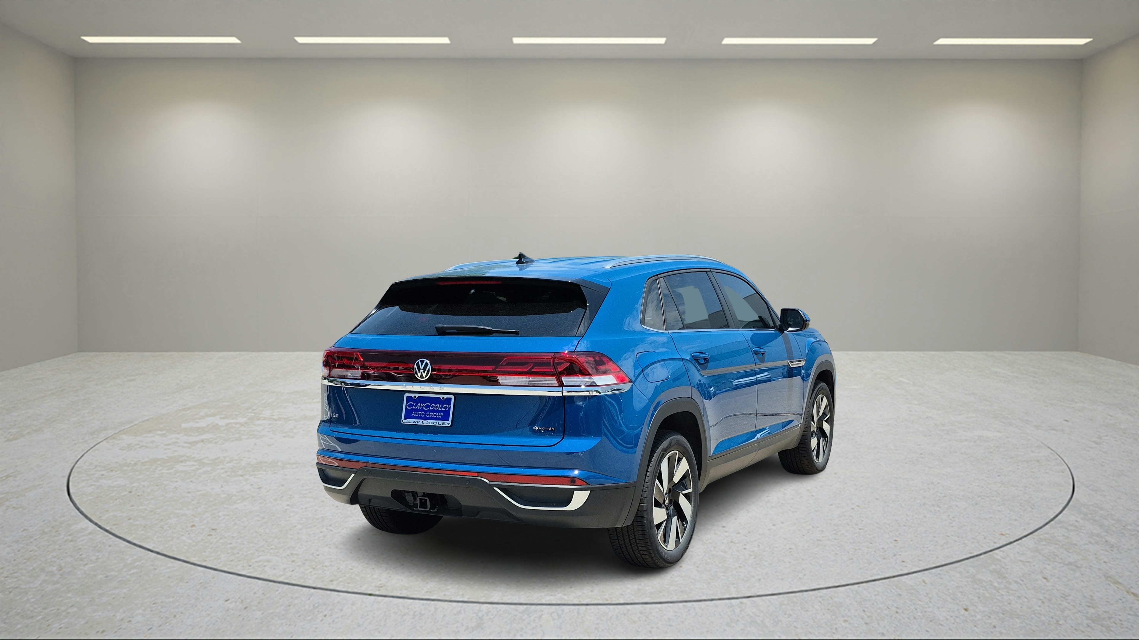 New Blue 2025 Volkswagen Atlas Cross Sport 2.0T SE w/Technology